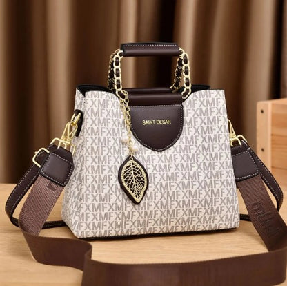Maldives Leather Bag - Stylish Large Capacity Handbag