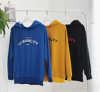 Hooded Sweatshirt - Casual Top