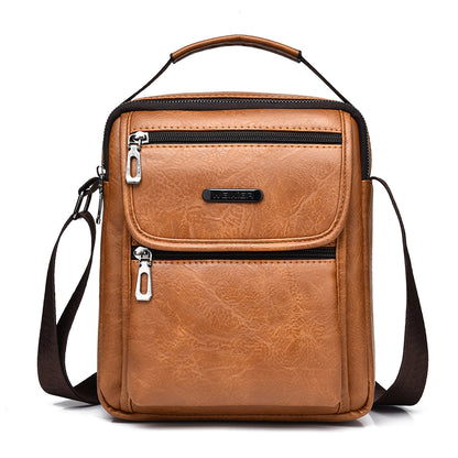 Vintage Portable Tote Bag for Men - Shoulder Messenger