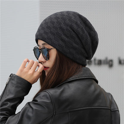 Warm Anti-Chill Woolen Beanie for Women