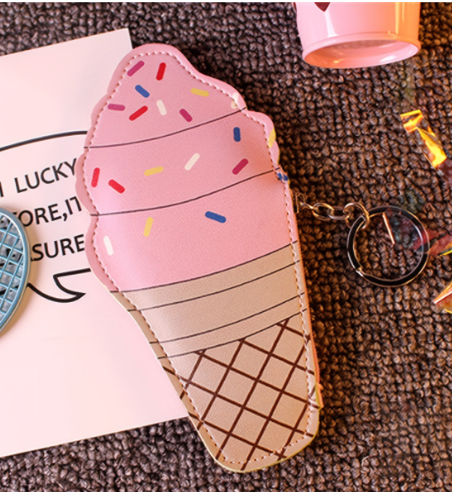 Cute Cartoon Coin Purse Wallet for Girls and Women