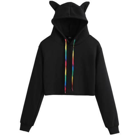 Trendy Cat Ear Sweater for Women