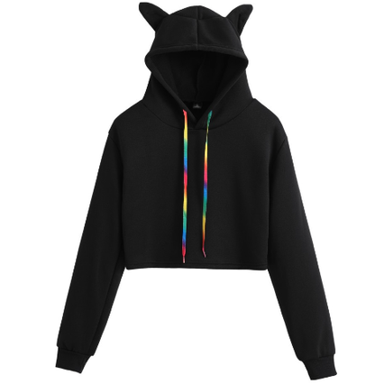 Trendy Cat Ear Sweater for Women
