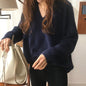 Japanese Style V-neck Sweater for Women