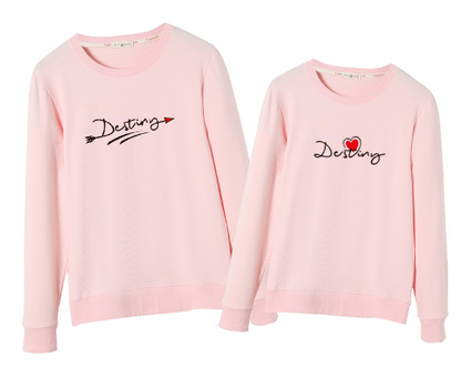 Loose Long-Sleeved Printed Sweater for Women
