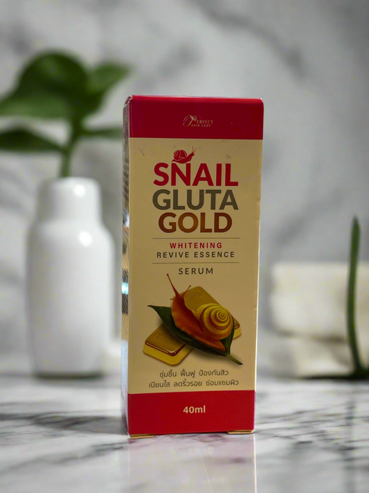 Snail Gluta Gold Whitening Revive Essence  Serum