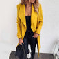 Lapel Woolen Coat