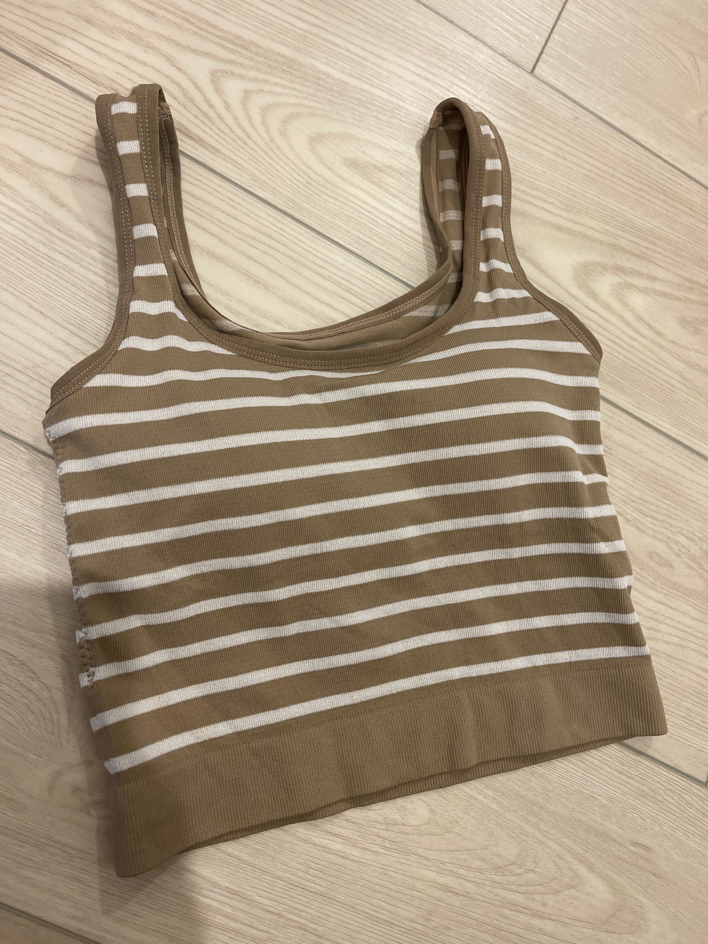 BRA Long Striped Top 018