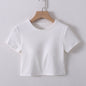 Summer Crop Top with Built-in Bra for Women