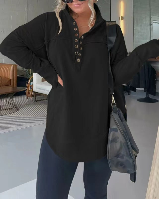 Thickened Long Sleeve Sweater for Women