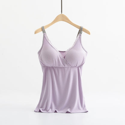 Cross Elastic Bra Breastfeeding Vest