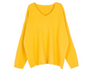 V-Neck Knit Sweater for Women