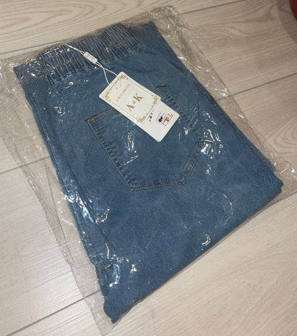 A&K Denim Flare Pants 2335