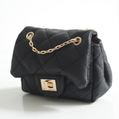 Korean Style Children's Classic Quilted Chain Bag