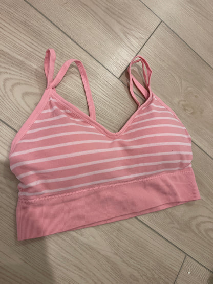 BRA Short Striped Top 019
