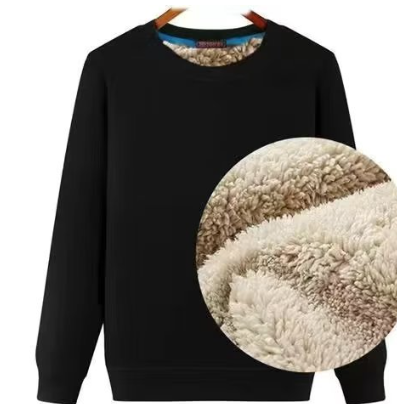 Thermal Lined Men's Sweater - Fleece Lined (One Piece)