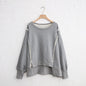 Loose Irregular Niche Sweater Top for Women