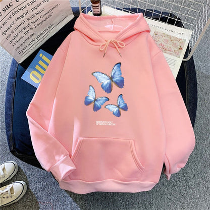 Plus Size Fleece Hooded Sweater for Women
