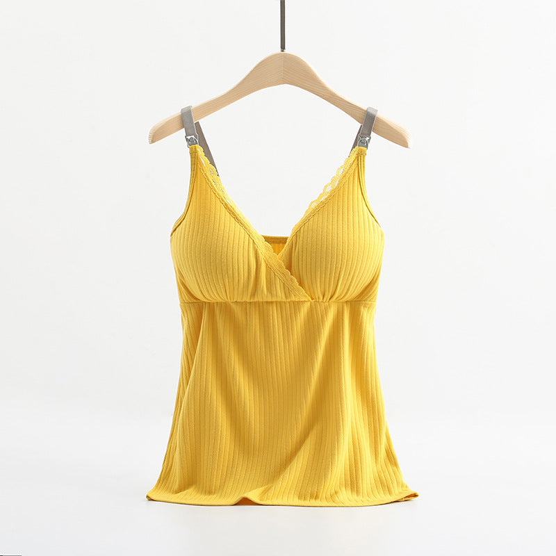 Cross Elastic Bra Breastfeeding Vest