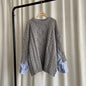 Large Size Slimming Knit Sweater for Women