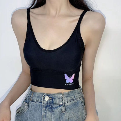 Back-Beautiful Tube Top Bra with Deep V Design