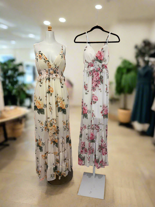 FLORAL MAXI DRESS