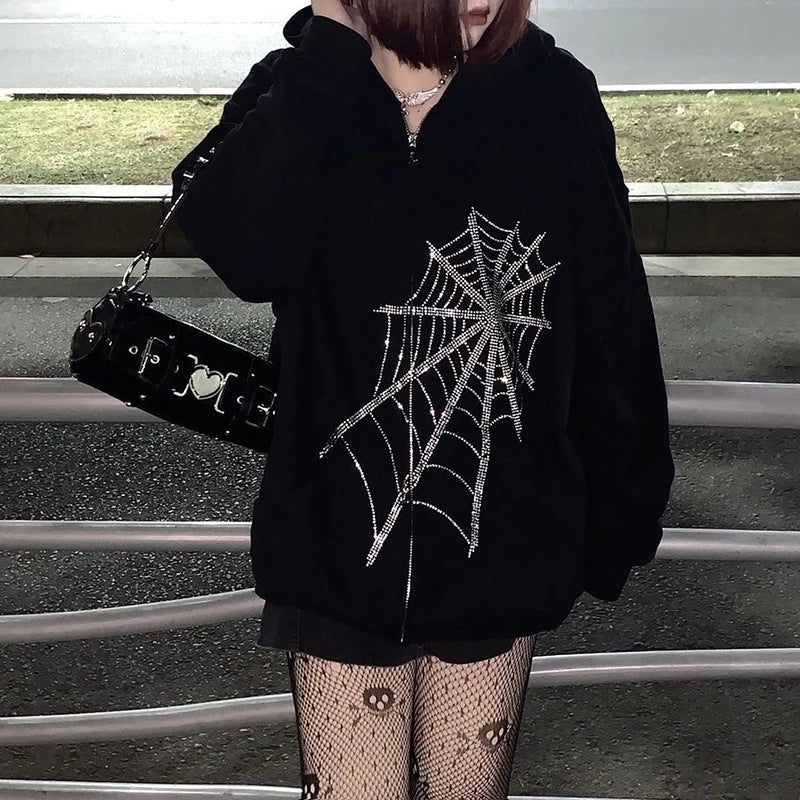 Printed Long-sleeved Pullover Sweater for Women