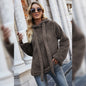 Double-Faced Fleece Hooded Sweater for Women