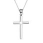S925 Sterling Silver Cross Pendant Necklace