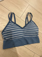 BRA Short Striped Top 019