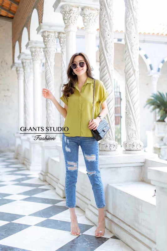 GI-ANTS button up