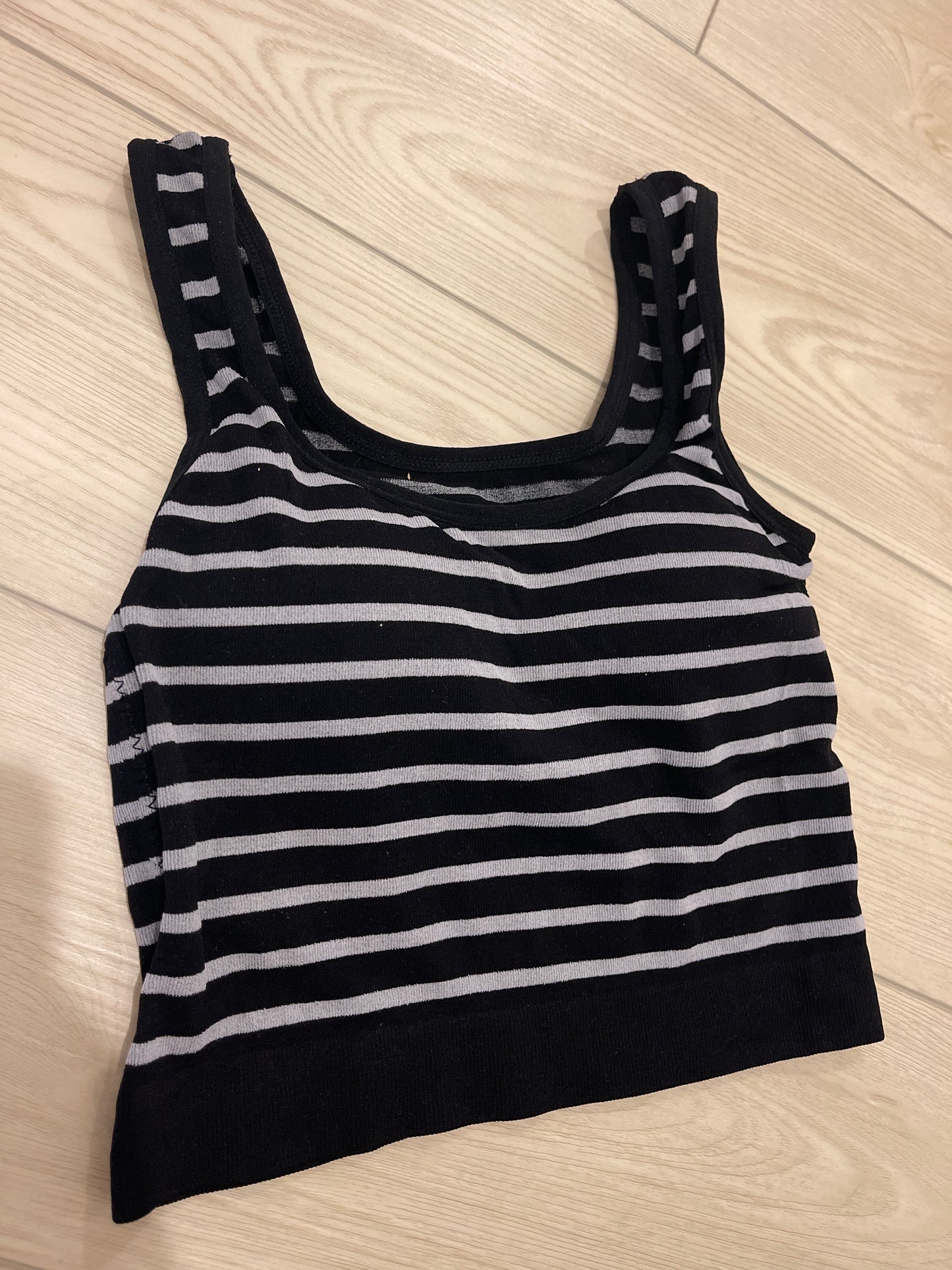 BRA Long Striped Top 018
