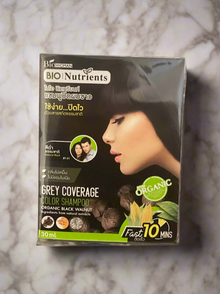 BIO Nutrients Grey Coverage Color Shampoo