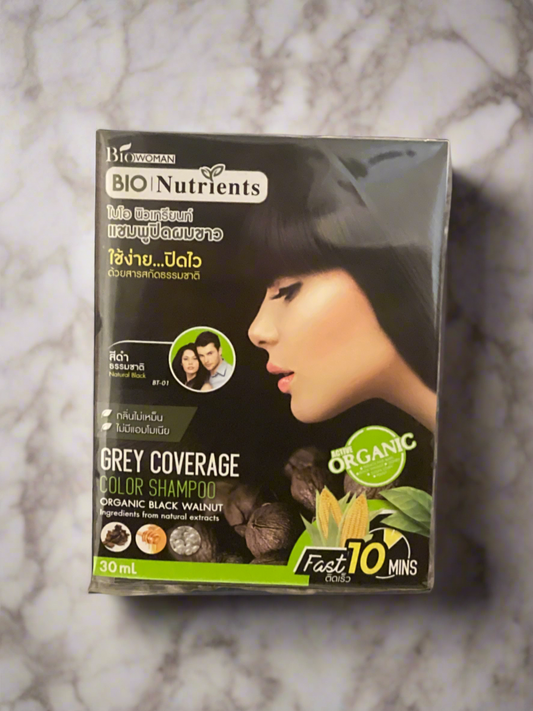 BIO Nutrients Grey Coverage Color Shampoo