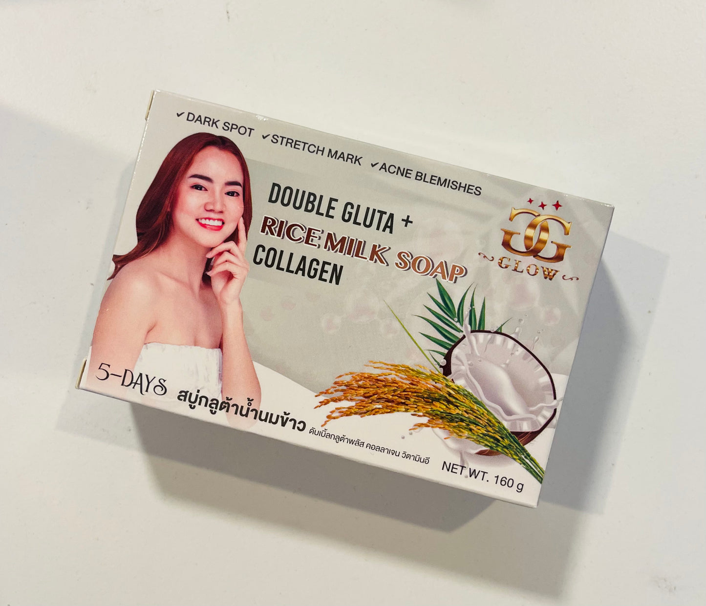 GOLD GLOW Double Gluta+ Soap 160g