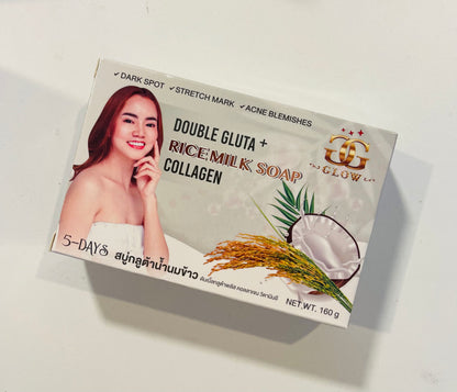 GOLD GLOW Double Gluta+ Soap 160g