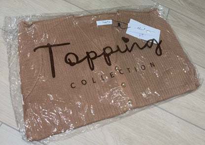 TOPPING Stripe Knitted Top