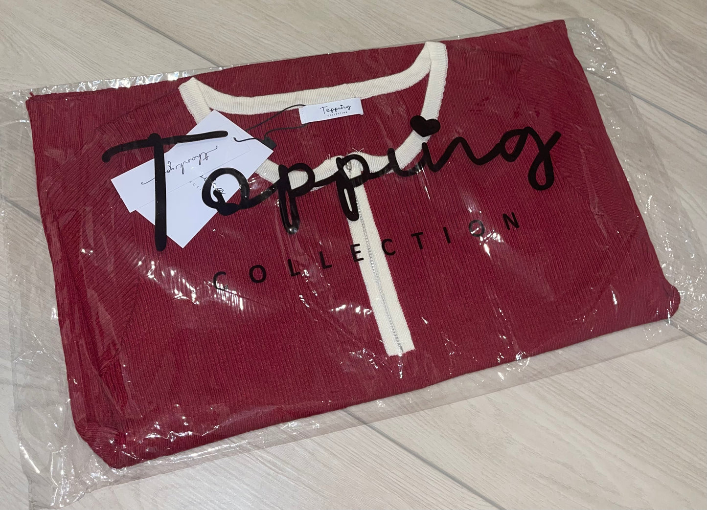 TOPPING Quarter Zip Top