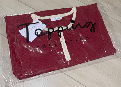 TOPPING Quarter Zip Top