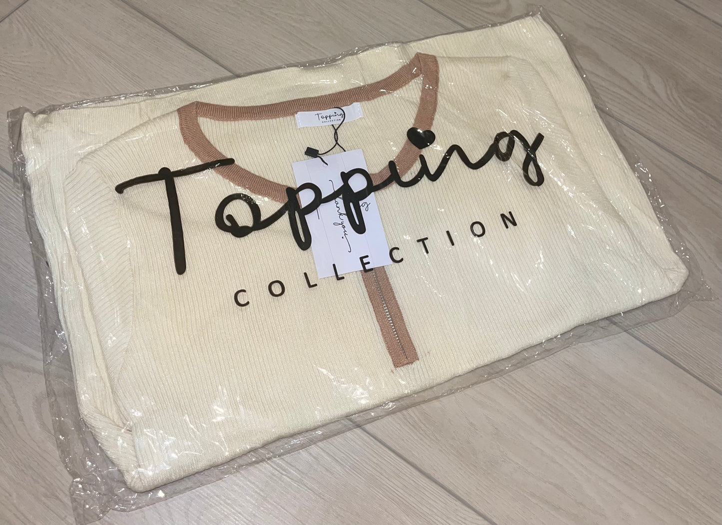 TOPPING Quarter Zip Top