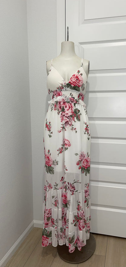 FLORAL MAXI DRESS