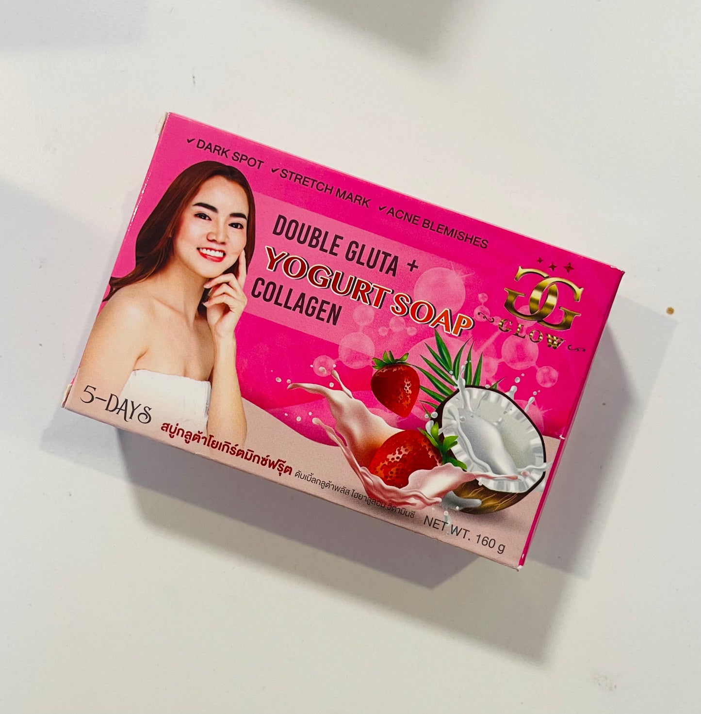 GOLD GLOW Double Gluta+ Soap 160g