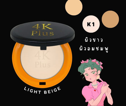 4K Plus Micro Silk Two Way Powder 15g