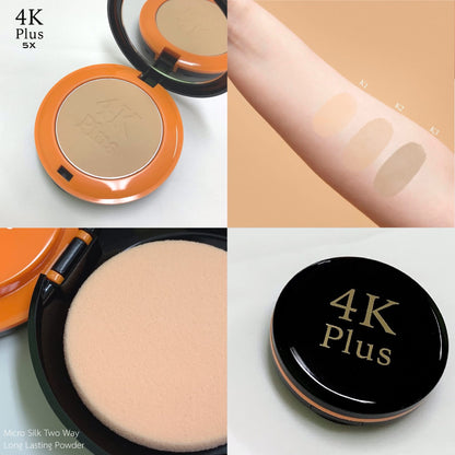 4K Plus Micro Silk Two Way Powder 15g