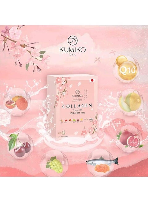 KUMIKO Collagen Tripeptide 150,000mg 15sachets
