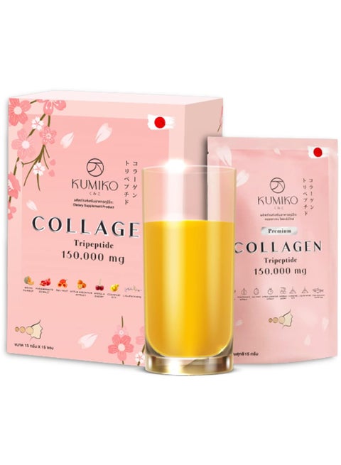 KUMIKO Collagen Tripeptide 150,000mg 15sachets