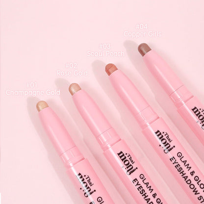 THAI MONI GLAM & Glow Glitter Eyeshadow Stick