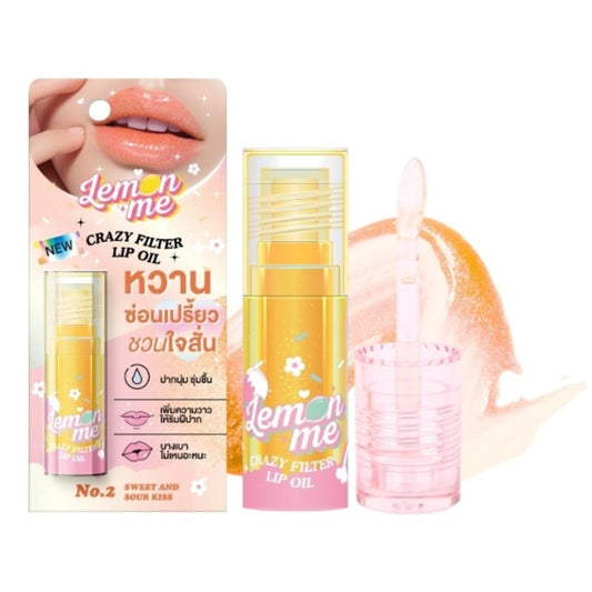 LEMON ME Crazy Filter Lip Oil No.2 Sweet and Sour Kiss