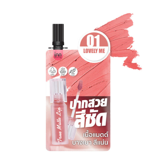 INN BEAUTY True Matte Lip 01 Lovely Me