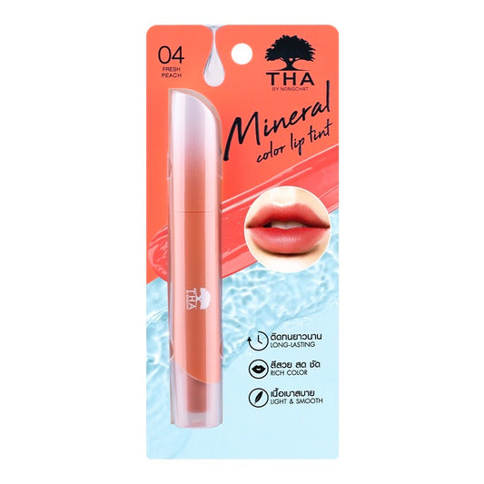 THA BY NONGCHAT Mineral Color Lip Tint 04 Fresh Peach